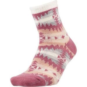 Field & Stream Cozy Cabin Socks Aztec Rose Crew